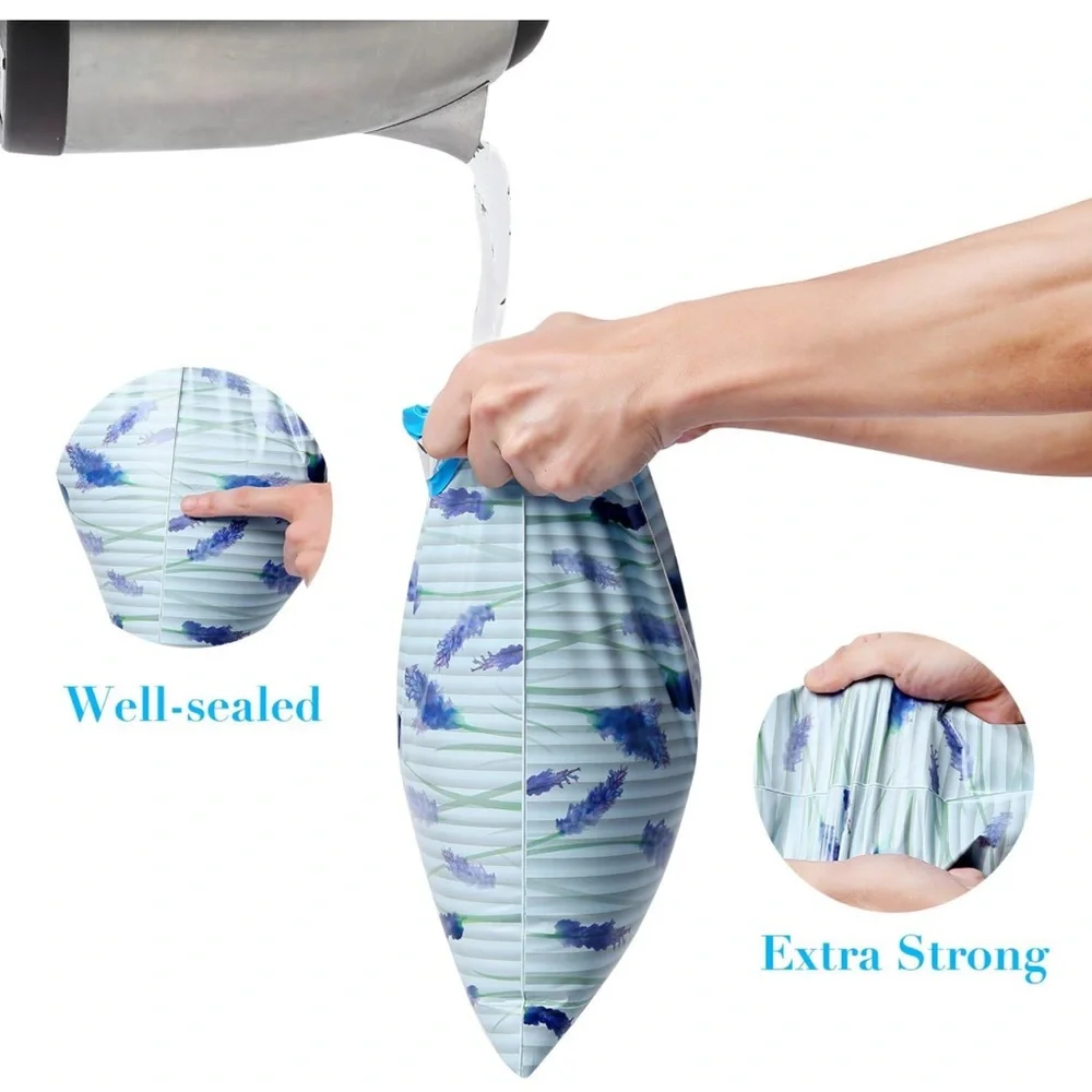 25 10X13 Poly Mailers Lavender Flowers Shipping Envelopes Bags PRICE IS FIRM